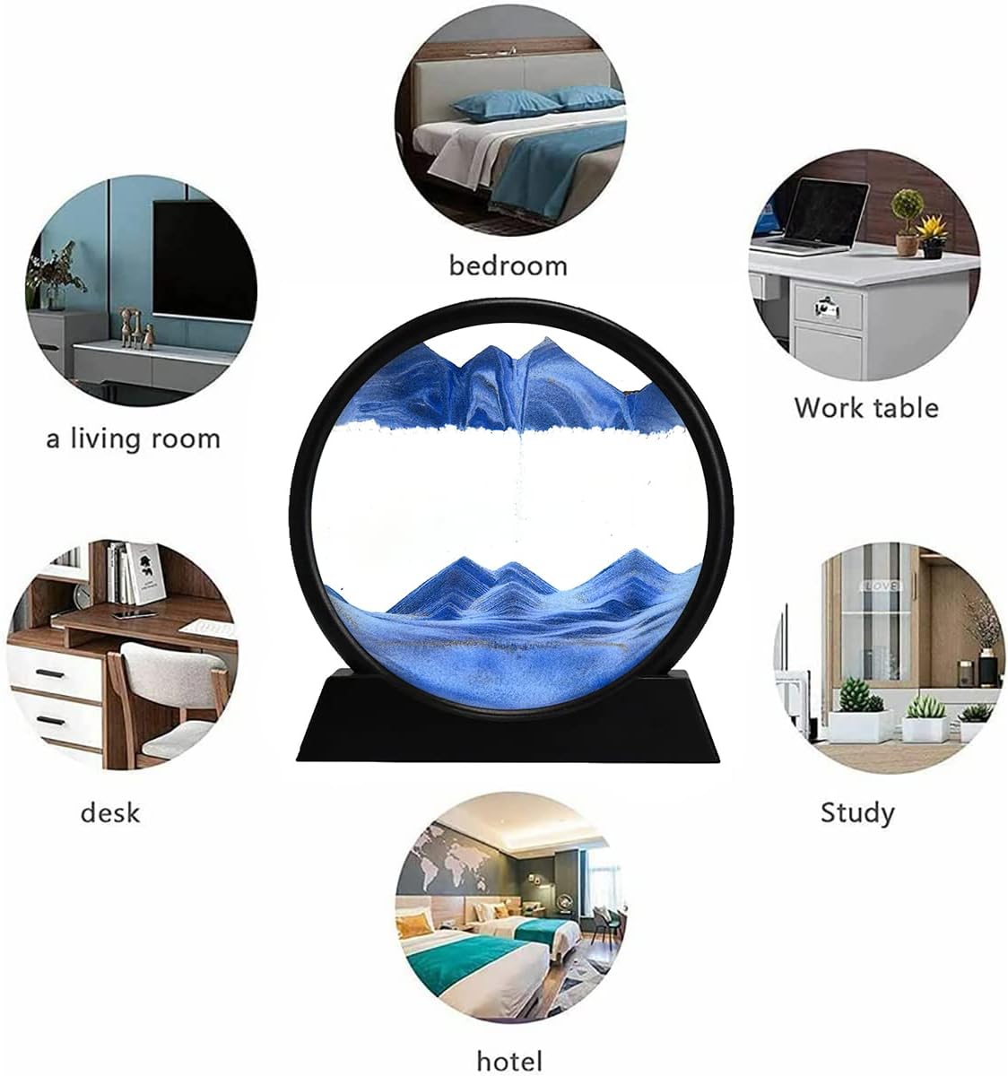 rysnwsu 3D Dynamic Sand Art - Image 3