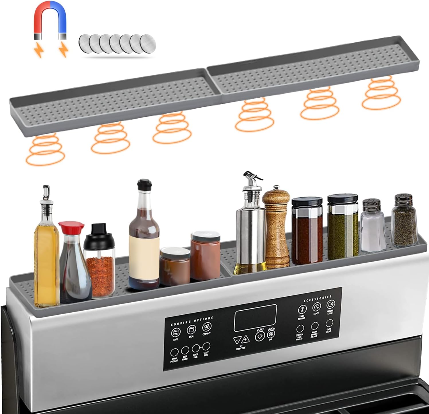 Top Shelf Spice Rack Storage