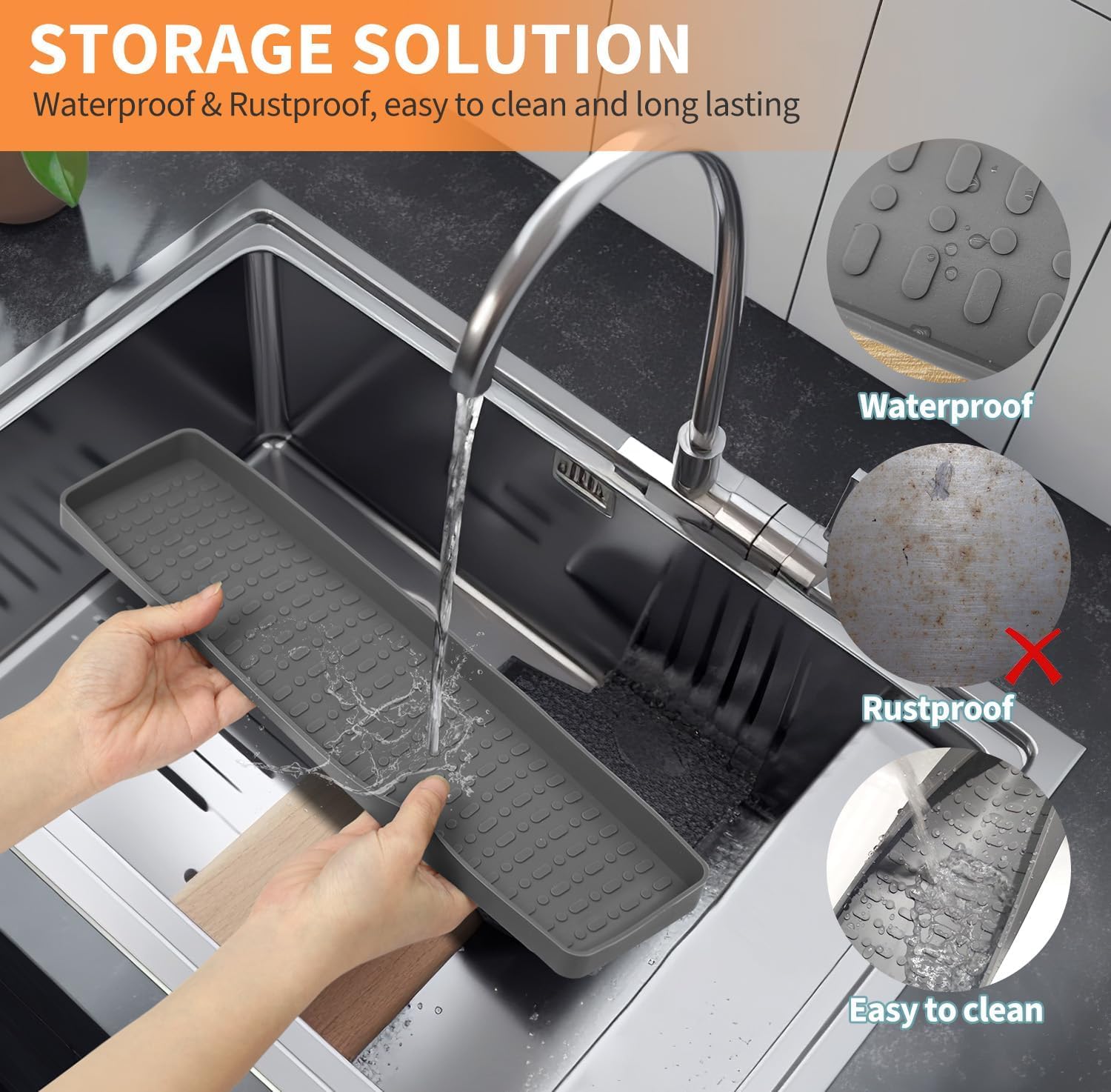 Top Shelf Spice Rack Storage - Image 3