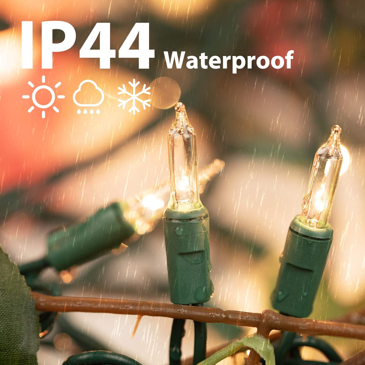 Clear Christmas String Lights - Image 5