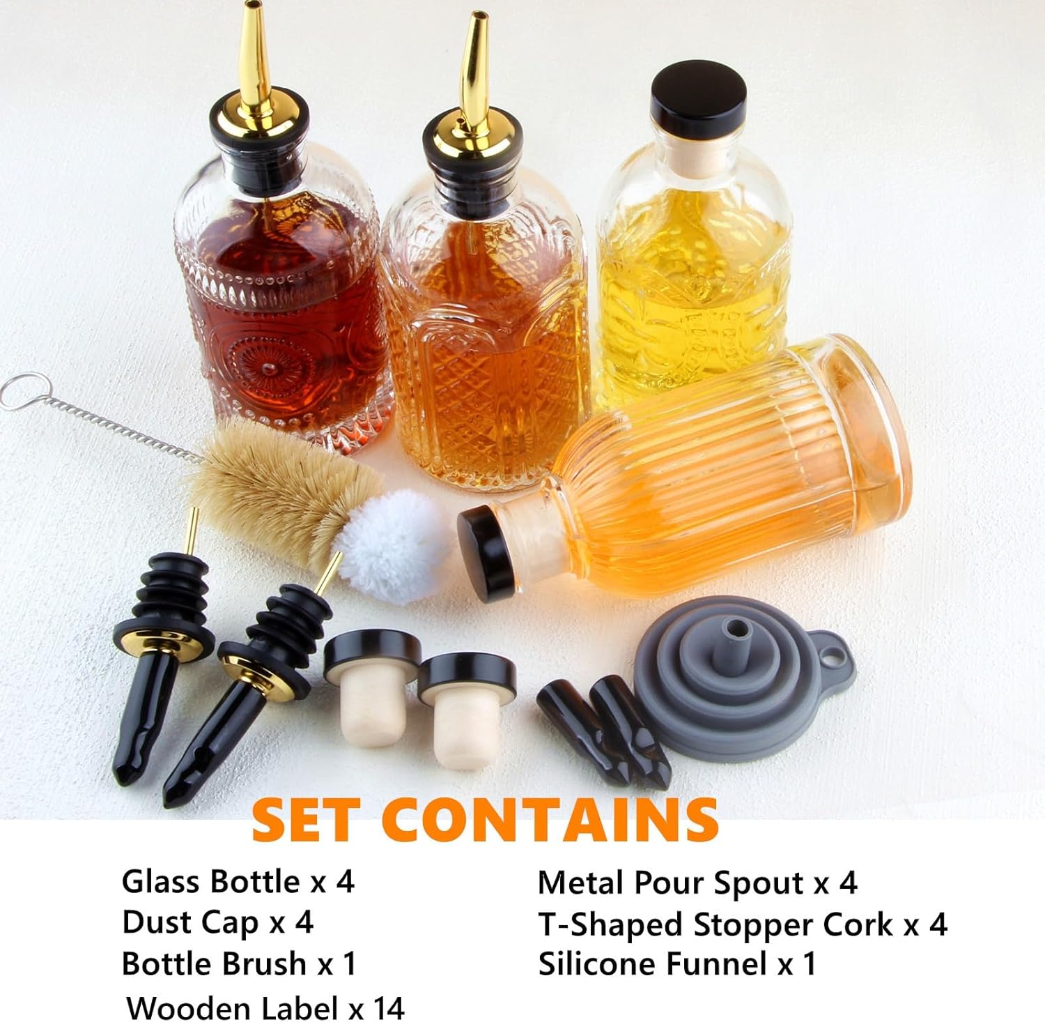 Syrup Dispenser Bottles Set - Image 6