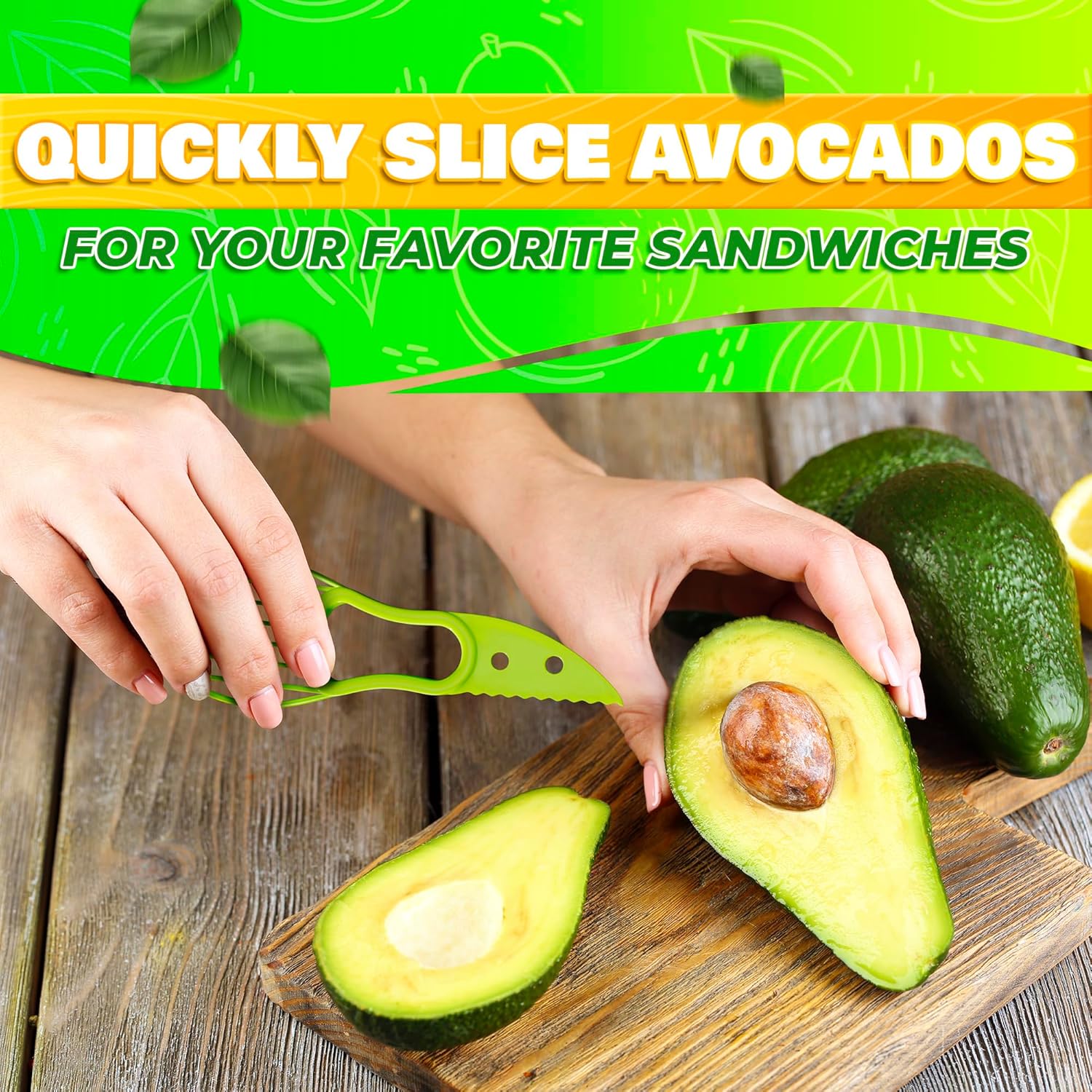 Avocado Slicer Tool 3 in 1 - Image 5